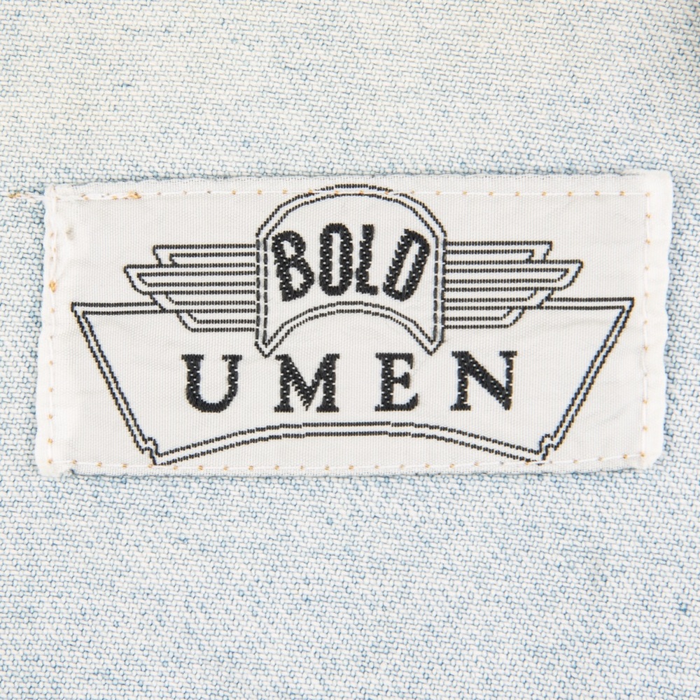 Vintage Bolo Umen Tie Dye Jean Trucker Jacket - Picture 3 of 16